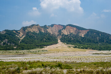 Fototapeta na wymiar Taiwan Miaoli Huoyan Mountain Natural Scenery