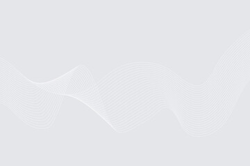 Modern colorful wavy line background Design. White wave curve abstract background for business, landing page, flyers and website
