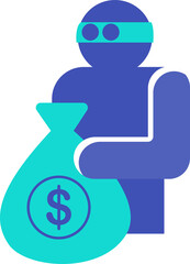 Icon flat design illustrations concept insurance. PNG