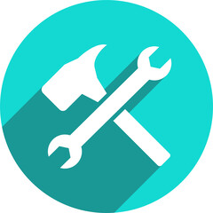 Icon flat design illustrations concept insurance. PNG