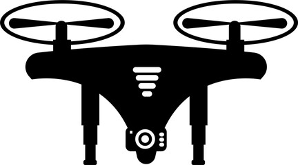 Illustrations flat design concept drones and camera. PNG