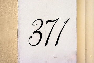  house number two hundred and  seventy one (271)