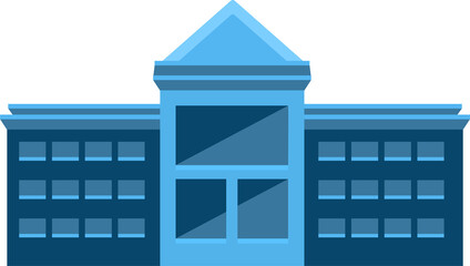 Illustrations flat design concept building city and tower. PNG