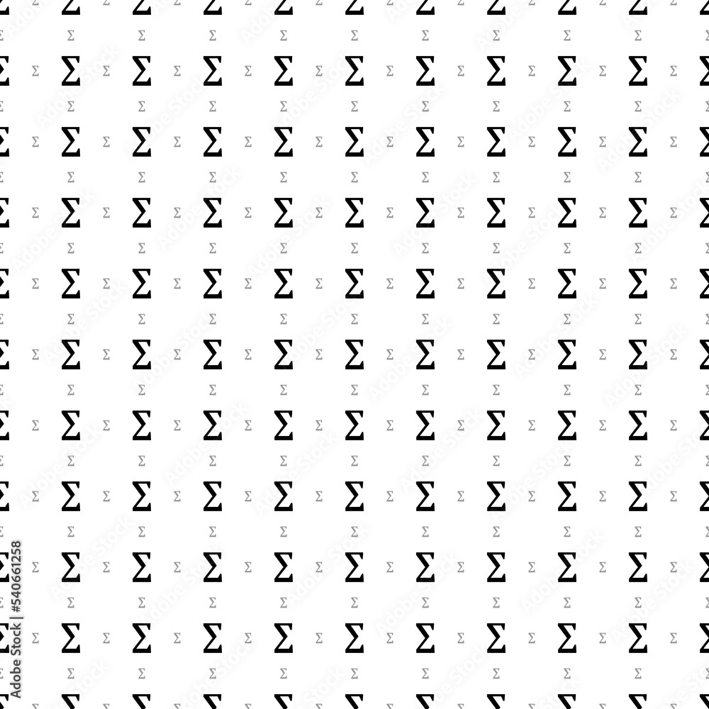 Poster square seamless background pattern from geometric shapes are different sizes and opacity. the patter