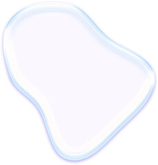 Liquid bubble blob element