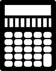 Icon Calculator flat design illustrations. PNG