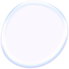 Liquid bubble blob element