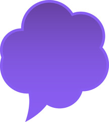 PNG icon design blank balloon message illustrations.