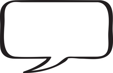 Fototapeta premium PNG icon design blank balloon message illustrations.