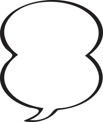 PNG icon design blank balloon message illustrations.