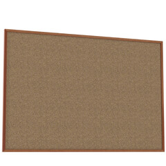 Fototapeta premium 3d rendering illustration of a corkboard