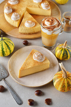 Pumpkin cheesecake