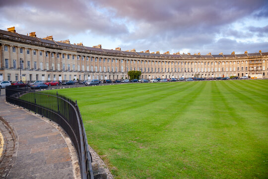 Royal Crescent Bath Somerset South West England UK