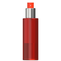 3d rendering illustration of a cosmetics bottle