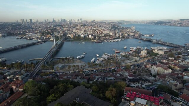 aerial istanbul view