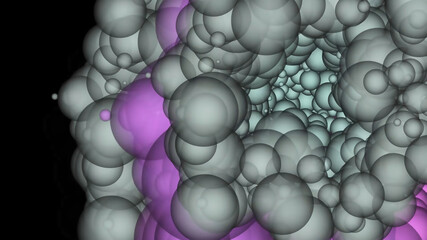 Abstract Glitter Celebration Background Digital Rendering