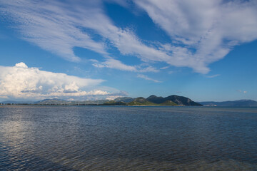 Seaside landscape in the Peljesac region of Croatia.