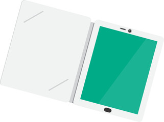 Illustrations flat design concept mobile  smartphone and tablet. PNG
