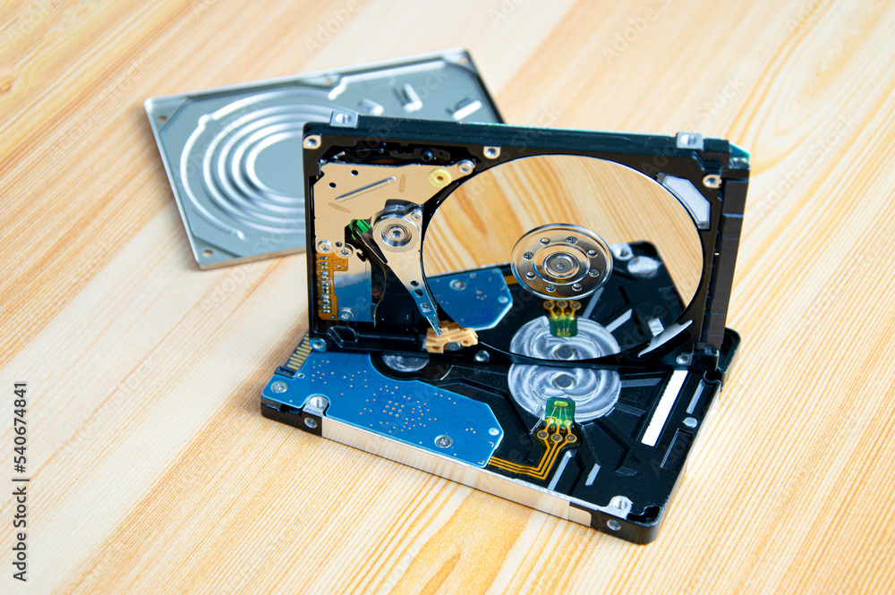 Poster 2.5-inch hard disk drive is the part that is used to store data or is called a hard disk as well.
