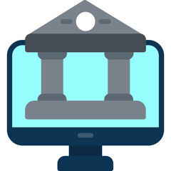 Online Court Icon