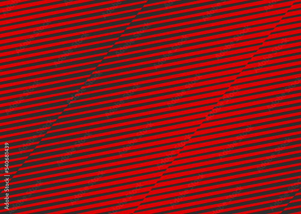 Poster minimalist background with abstract red seamless stripes pattern