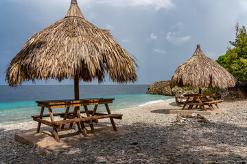 Directors Bay, on the Caribbean island of Curacao 