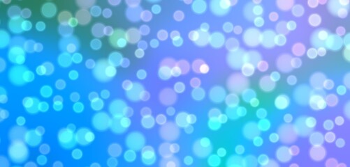 abstract blue background with bokeh