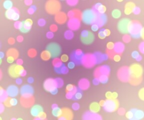 abstract background with bokeh