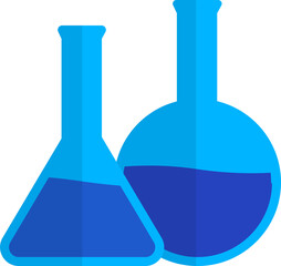 Illustration glasses. Healthy and medicine. Flat design concept. PNG