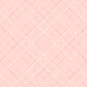 Background image seamless pink geometry cross dot line pattern