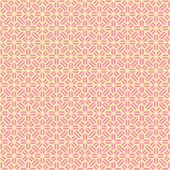 Background image seamless pink geometry polygon cross pattern