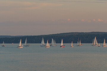 sailboat on the beach