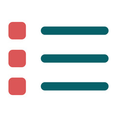 Fototapeta premium Menu Icon Style