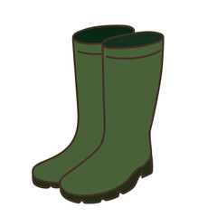 農作業　作業　道具　工具　イラスト　長靴