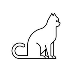 Cat Logo. Icon design. Template elements