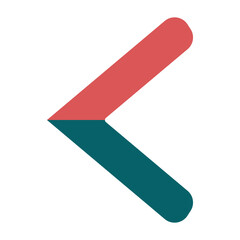 Left Chevron Icon Style