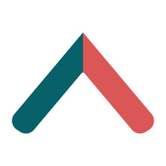 Up Chevron Icon Style