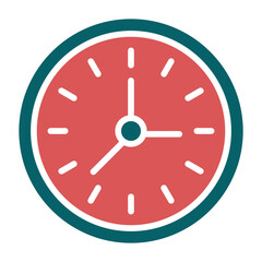 Wall Clock Icon Style