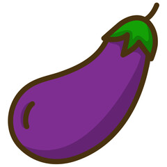 illustration of a eggplant