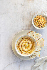 Healthy Homemade Creamy Chickpea Hummus