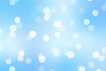 Blue Bokeh Background