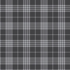 Obraz premium Monochrome Minimal Plaid textured Seamless Pattern