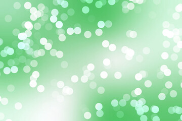 Green Bokeh Background