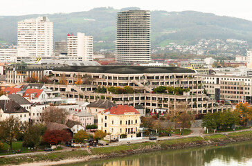 Fototapeta premium Neues Rathaus Linz