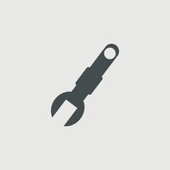 Wrench vector icon illustration sign