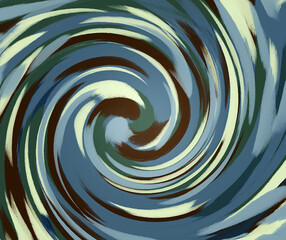 image of colorful spiral background