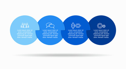 Infographic design template with place for your data. Vector illustration.