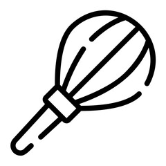 nasal aspirator line icon