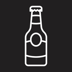 beer icon simple design art