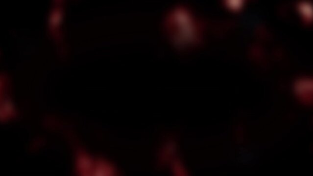 Red leaks and lens flares.